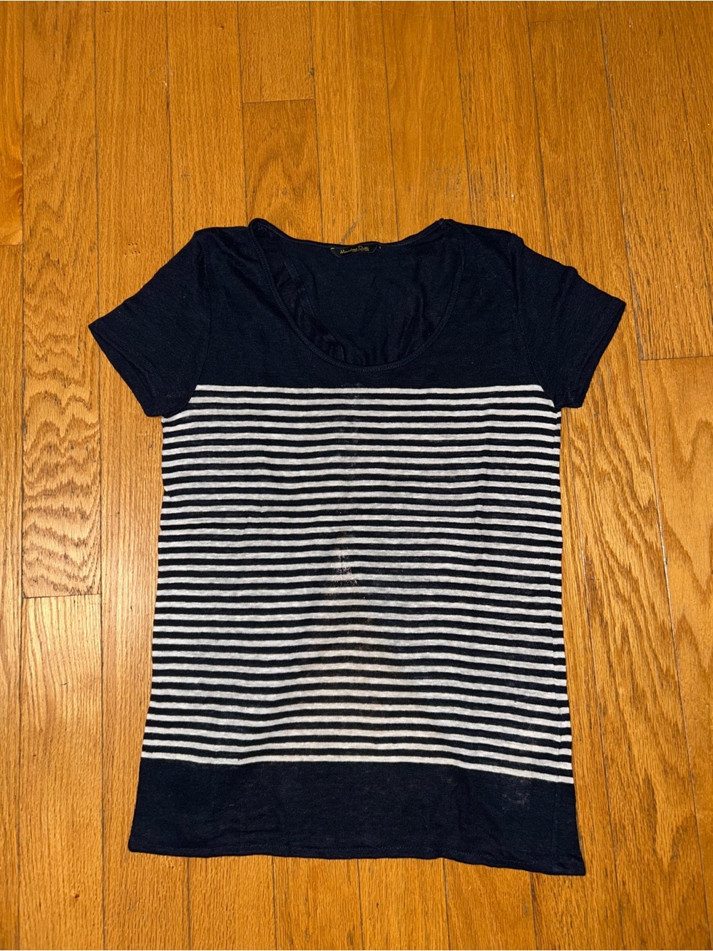 Open back t-shirt